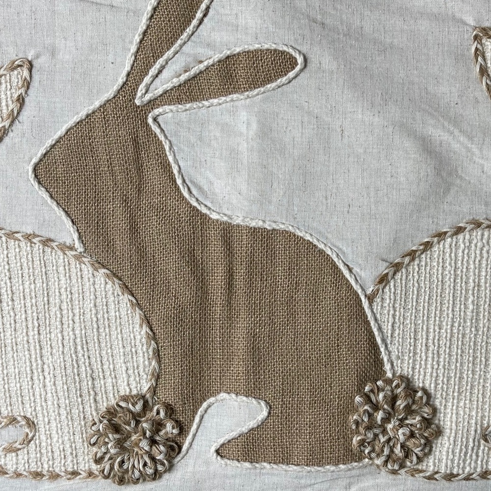 Tabitha Webb Embroidered Spring Easter Table Runne - Picture 4 of 8